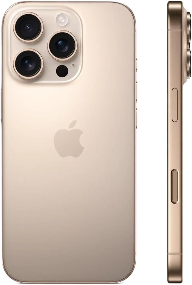 Apple iPhone 16 Pro Max, 256GB, Black Titanium - Unlocked (Renewed)