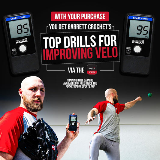 Pocket Radar Smart Coach Speed Gun for Baseball