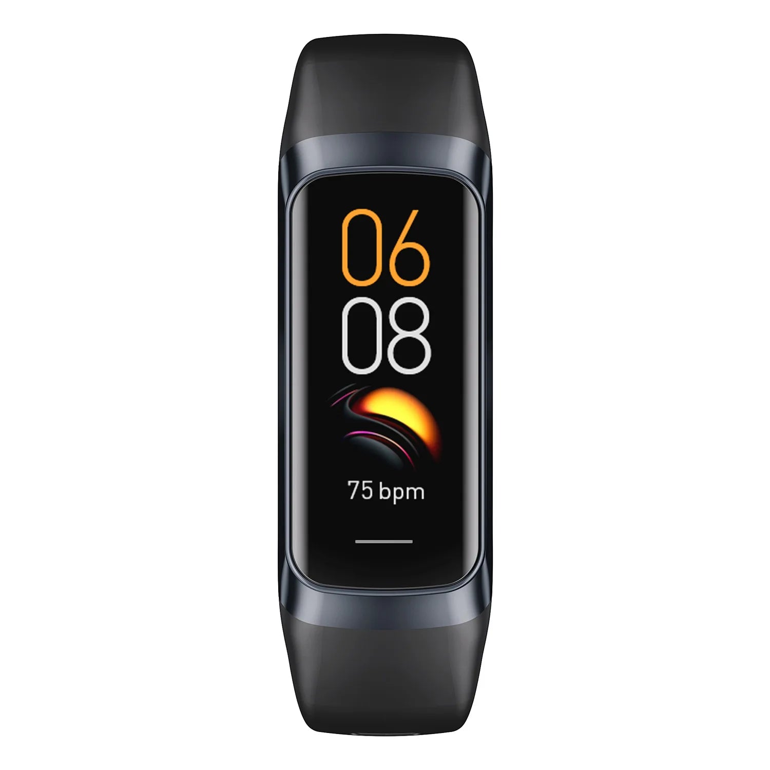 Reloj Inteligente Delgado Hombres Mujeres Pulsera Inteligente 1.1 Pulgadas Amoled Frecuencia Cardíaca Impermeable Temperatura Corporal Rastreador de Actividad Física