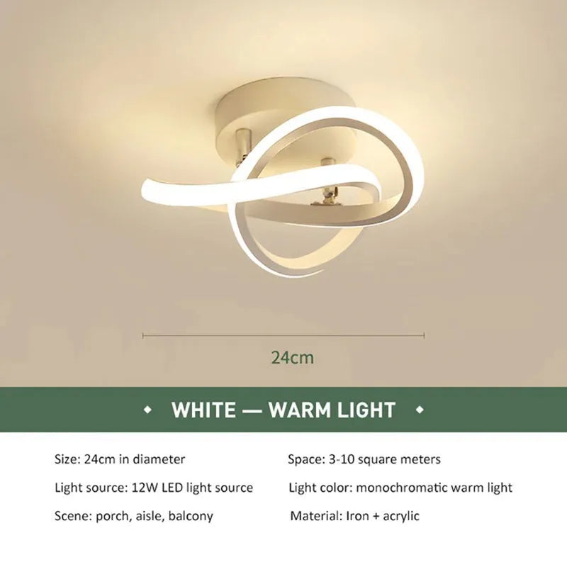 Lámpara LED de Techo Minimalista