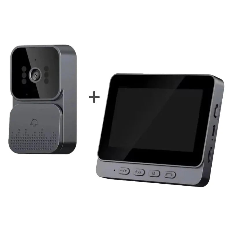 Smart Video Doorbell Camera Wireless, 1080P HD with Night Vision, 2.4G WiFi, Motion Detection, 2-Way Audio, and Cloud Service