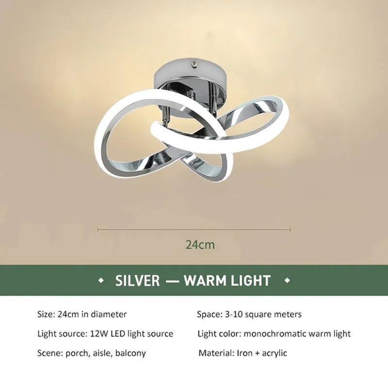 Lámpara LED de Techo Minimalista