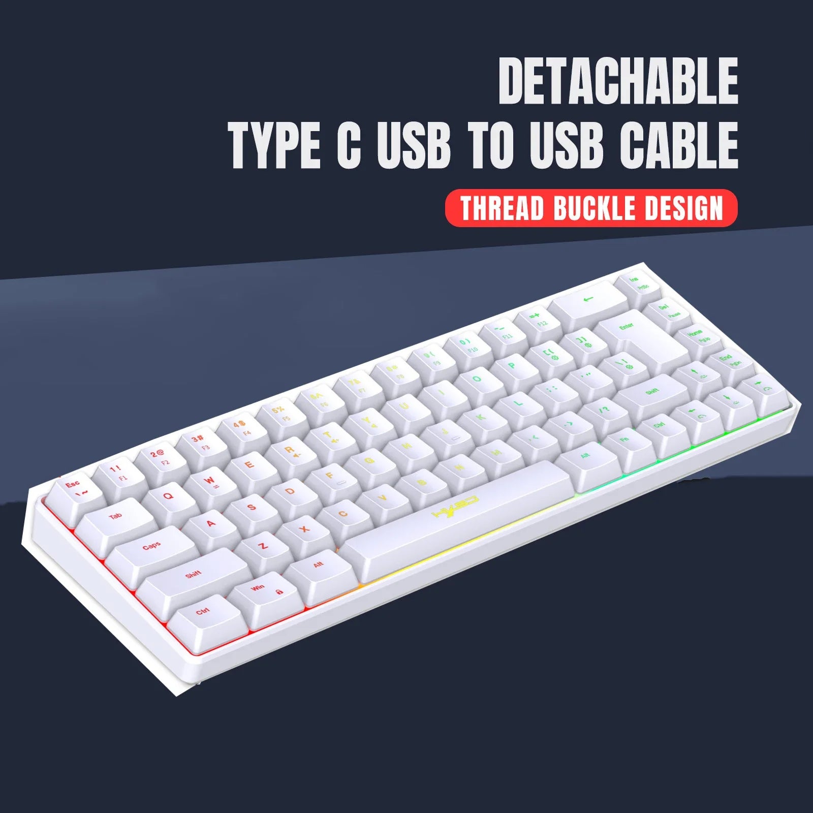 Keyboard and Mouse Combo Backlight Kit Gamer White Key Board Offers Combo Computer Wired Keyboards Mouses Home Office Teclado