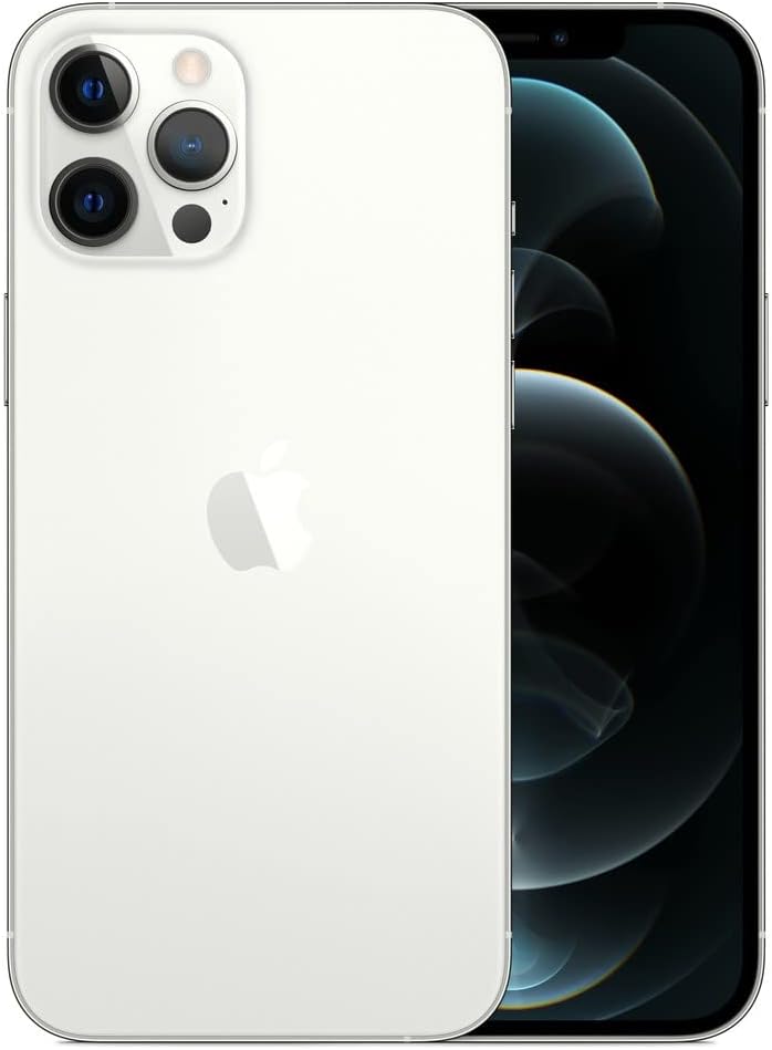 Apple iPhone 12 Pro Max, 128GB, Pacific Blue - Fully Unlocked (Renewed)