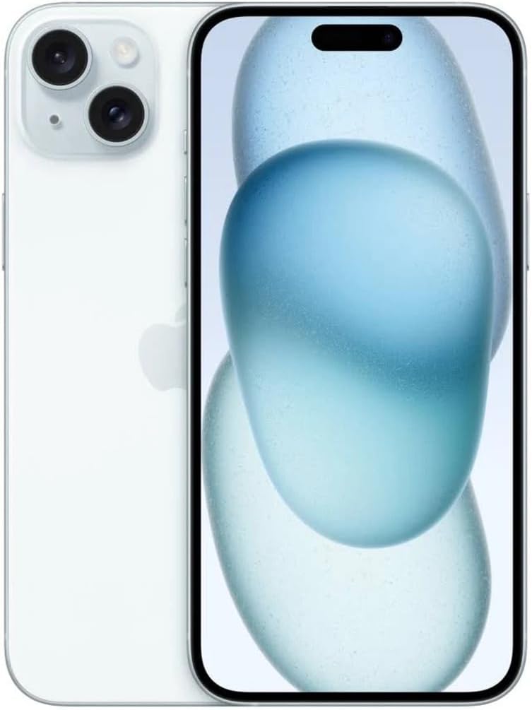 Apple iPhone 15, 128GB, Black - Unlocked (Renewed)