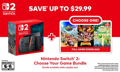 Nintendo Switch 2: Choose Your Game Bundle