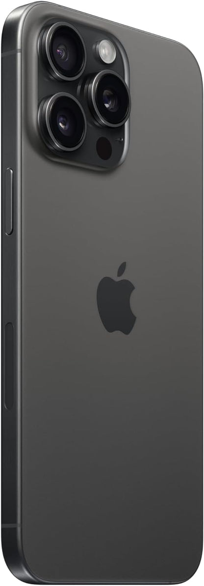 Apple iPhone 15 Pro Max, 512GB, Natural Titanium - Unlocked (Renewed)