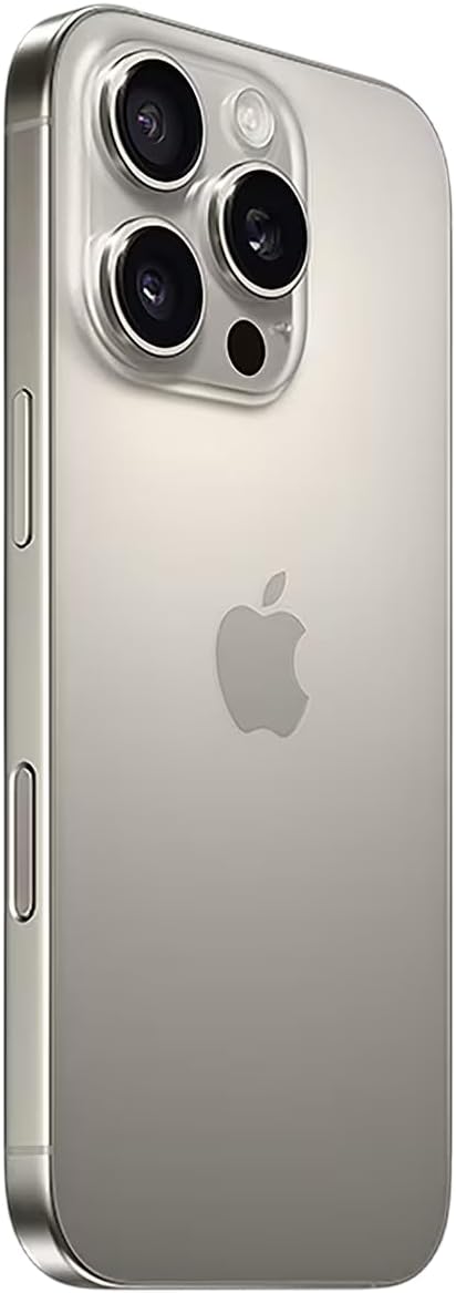 Apple iPhone 16 Pro Max, 256GB, Black Titanium - Unlocked (Renewed)