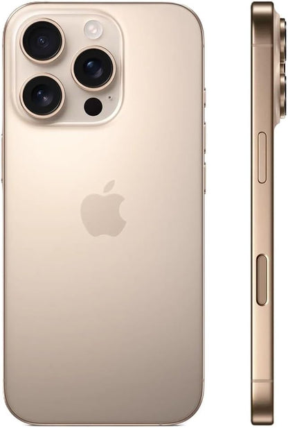 Apple iPhone 16 Pro Max, 256GB, Black Titanium - Unlocked (Renewed)