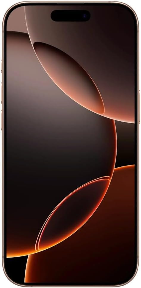 Apple iPhone 16 Pro Max, 256GB, Black Titanium - Unlocked (Renewed)