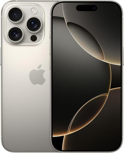 Apple iPhone 16 Pro Max, 256GB, Black Titanium - Unlocked (Renewed)