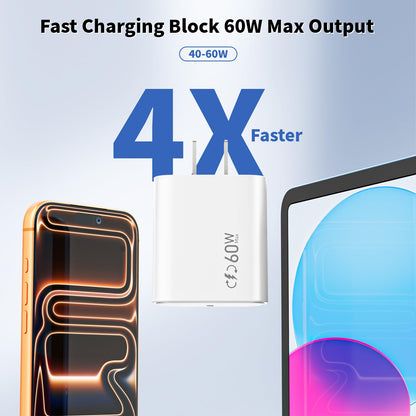 10FT Fast Charging Cord for iPhone 17 16e 15,3Pack Extra Lon