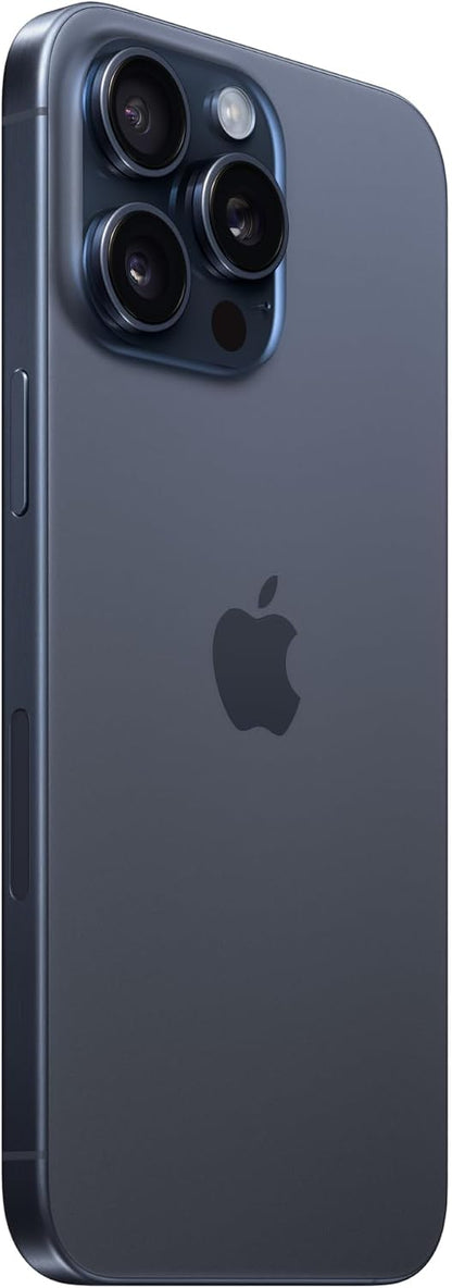 Apple iPhone 15 Pro Max, 512GB, Natural Titanium - Unlocked (Renewed)
