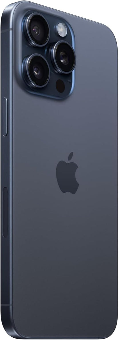 Apple iPhone 15 Pro Max, 512GB, Natural Titanium - Unlocked (Renewed)