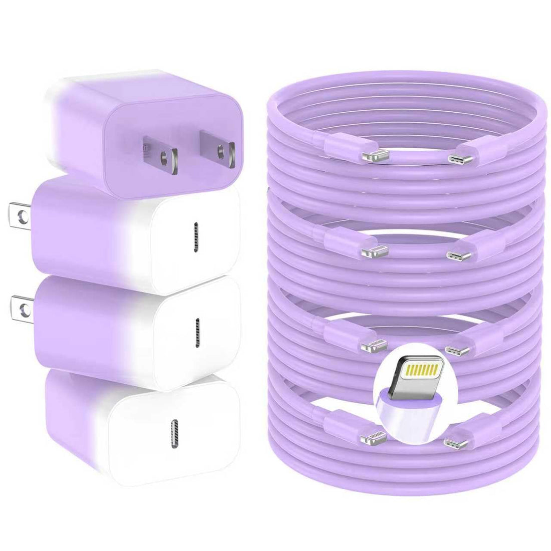Cargador iPhone 20W USB-C (4 Pack)