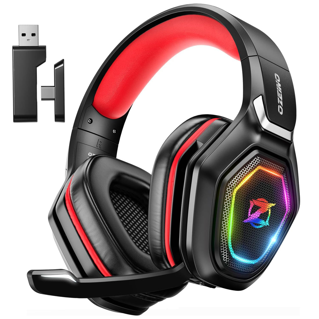 Audífonos Gaming Inalámbricos 2.4GHz