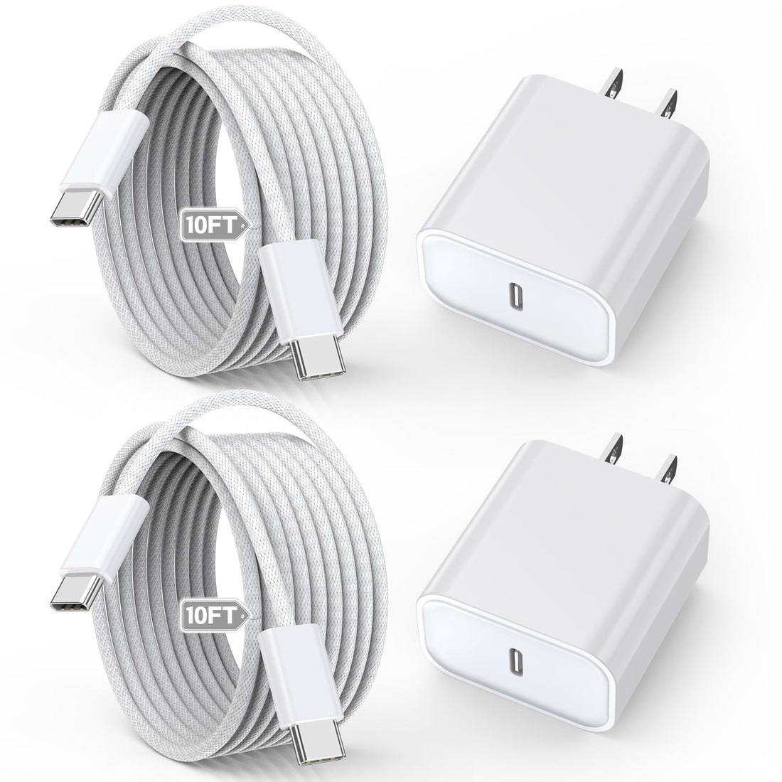 10FT Fast Charging Cord for iPhone 