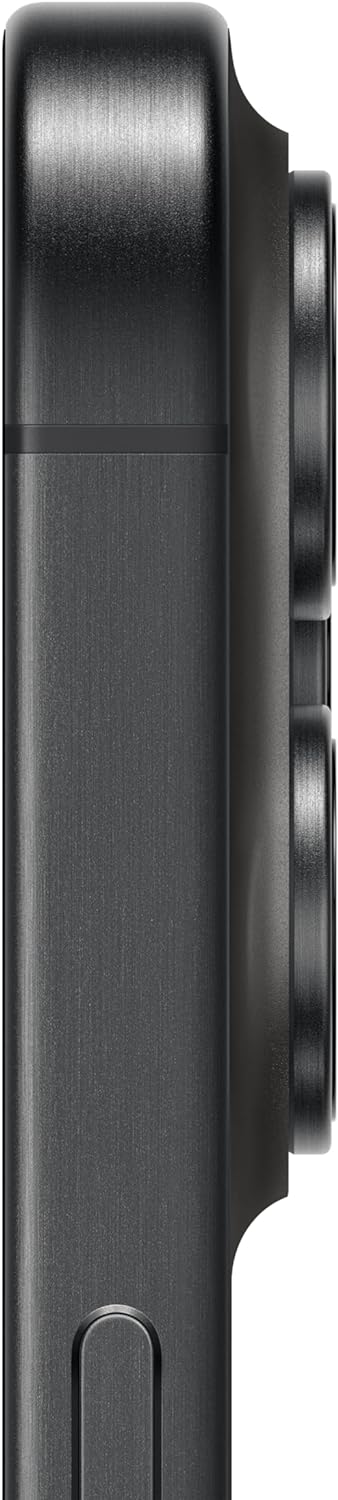 Apple iPhone 15 Pro Max, 512GB, Natural Titanium - Unlocked (Renewed)