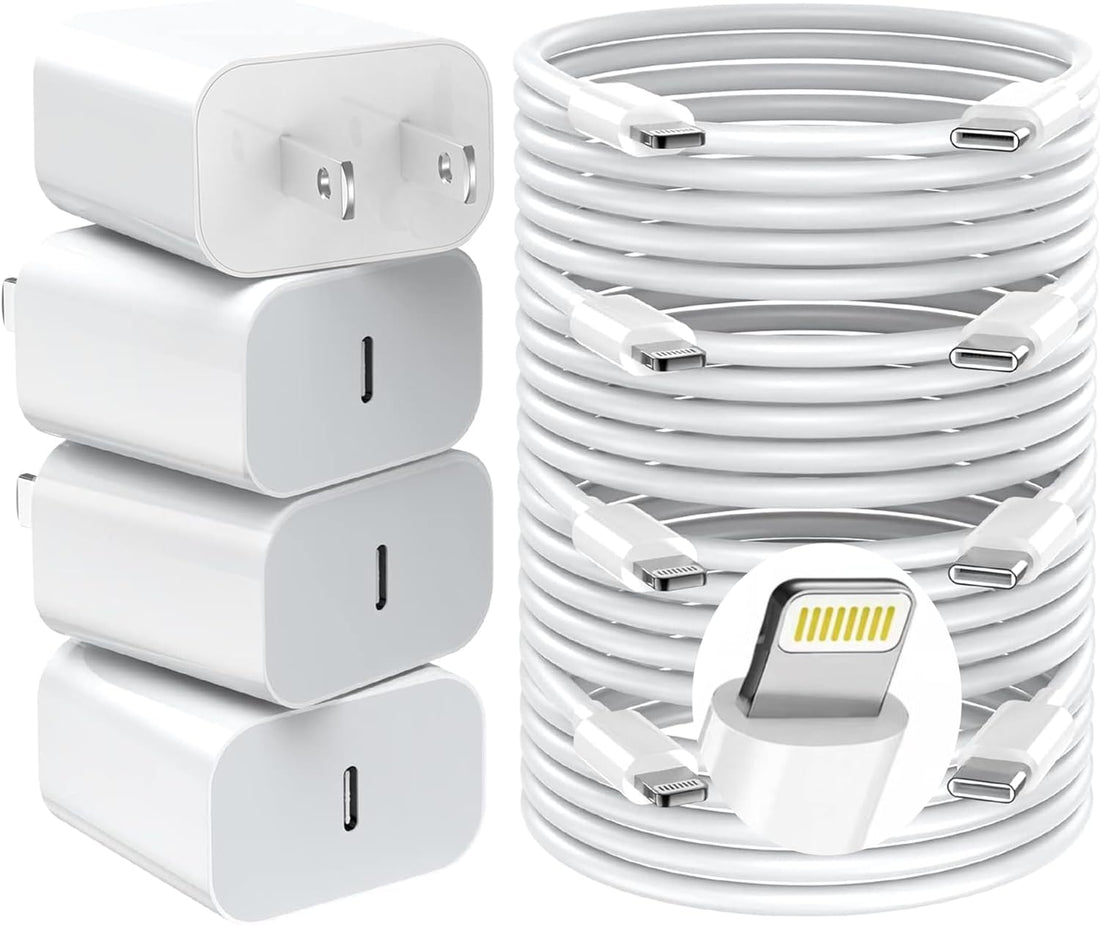 Cargador iPhone 20W USB-C (4 Pack)