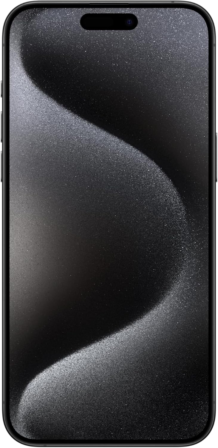 Apple iPhone 15 Pro Max, 512GB, Natural Titanium - Unlocked (Renewed)