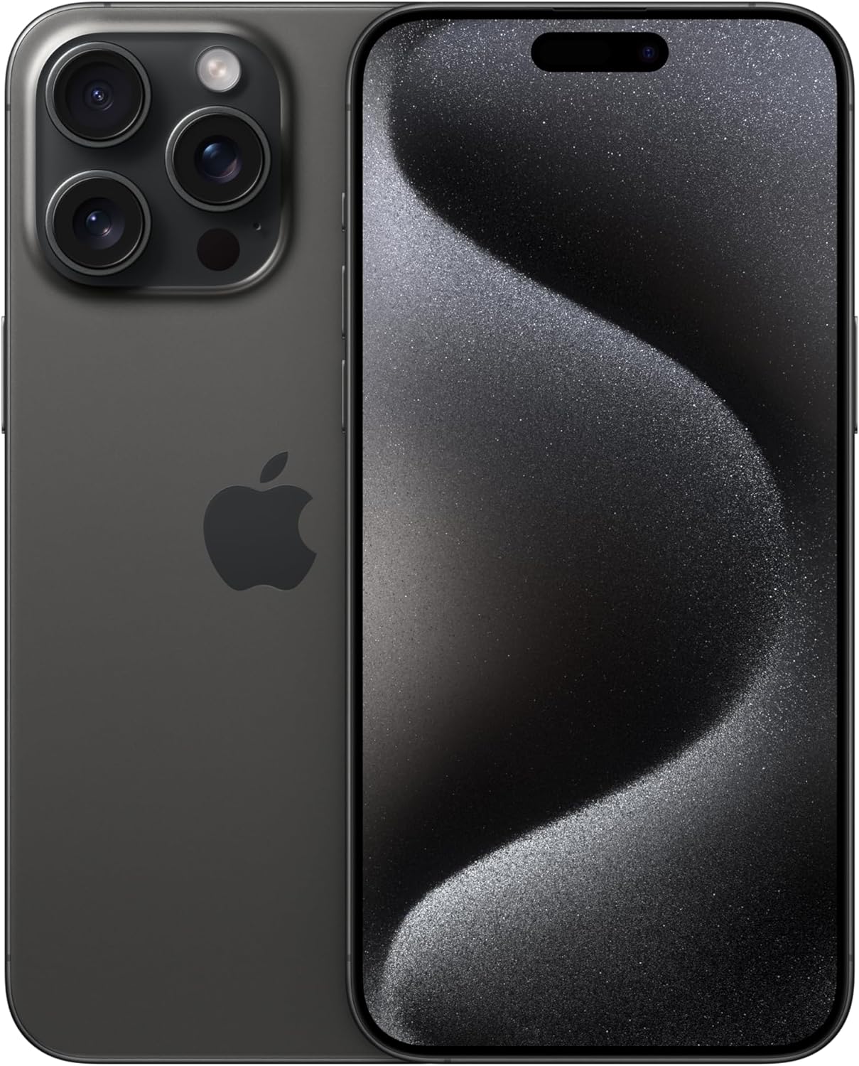 Apple iPhone 15 Pro Max, 512GB, Natural Titanium - Unlocked (Renewed)