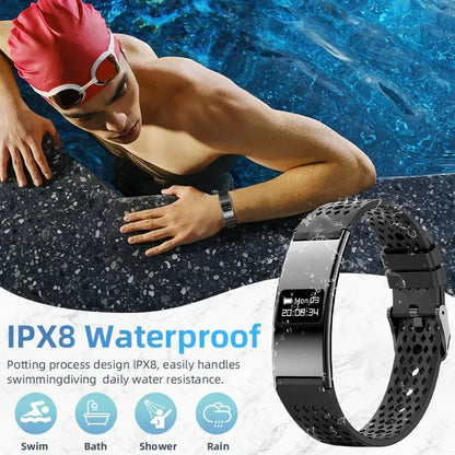 Health Smart Bracelet Ultralight Fitness Tracker Smart Wristband Heart Rate Sleep Monitor Pedometer Slim Smartwatch Android iOS