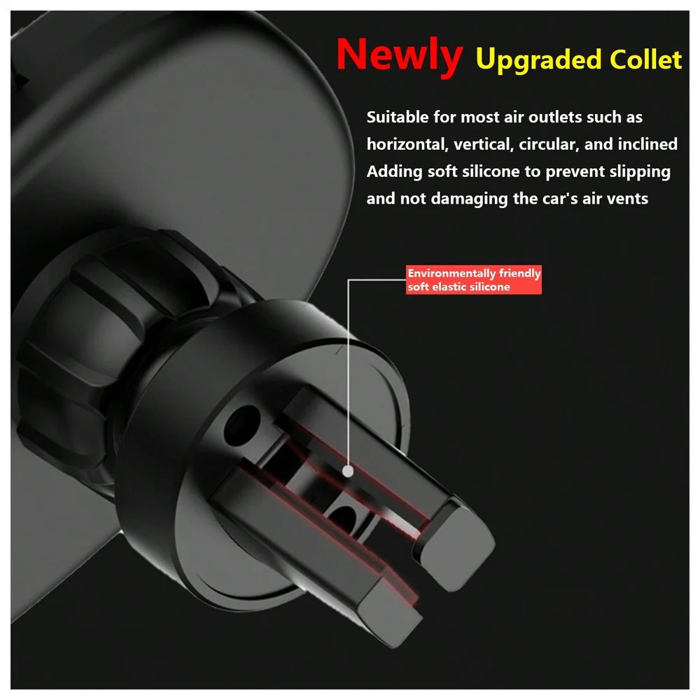 Magnetic Car Wireless Charger For iPhone 16 15 14 13 12 Pro Max Mini Macsafe Car Phone Holder Stand Mount Fast Charging Station