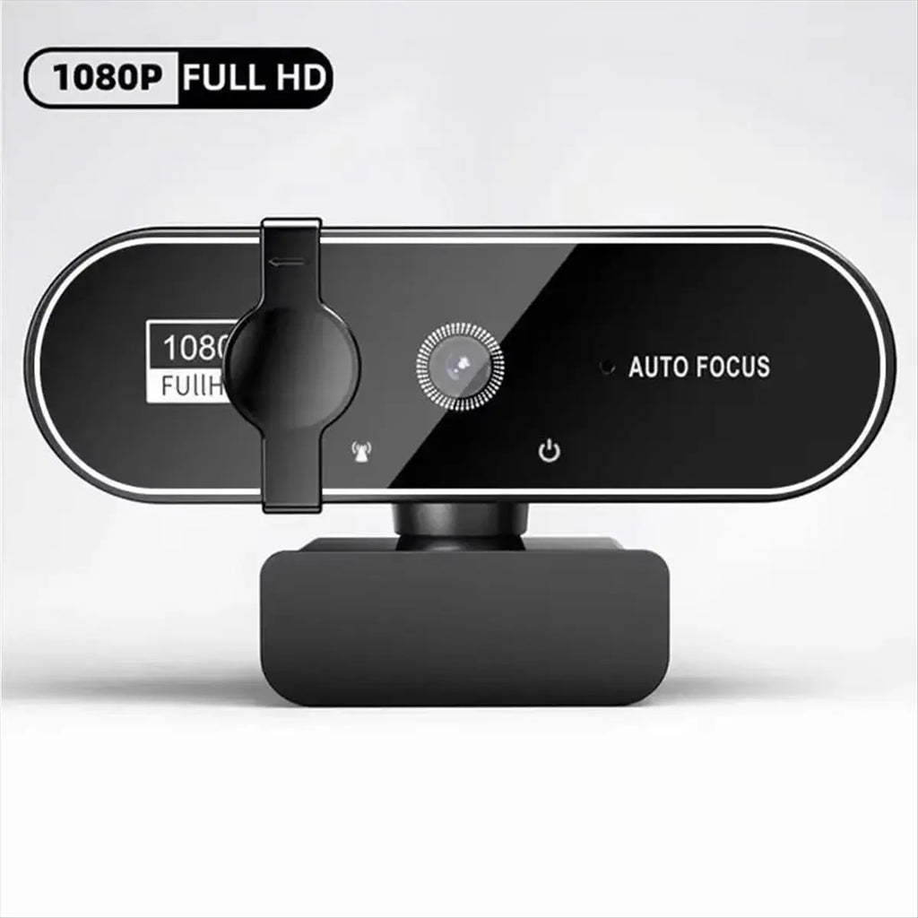 SWXF Webcam Video Camera Autofocus Streaming Web Cam with Microphone Full HD Webcams for PC Computer Laptop 1080P