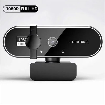 SWXF Webcam Video Camera Autofocus Streaming Web Cam with Microphone Full HD Webcams for PC Computer Laptop 1080P