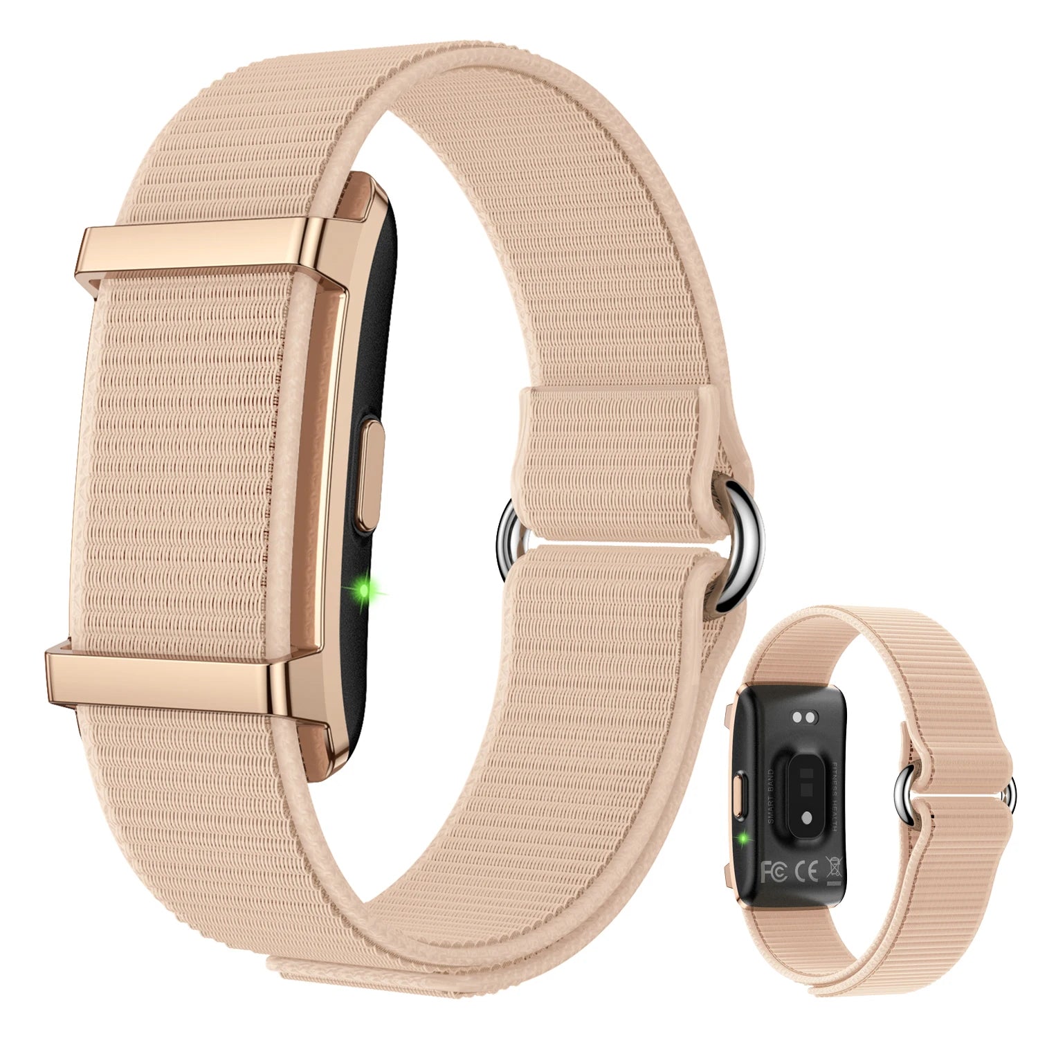 No Screen Smart Bracelet Men Women Fitness Tracker Sport Smart Watch Heart Rate Sleep Monitor 1ATM Waterproof Outdoor Smart Band