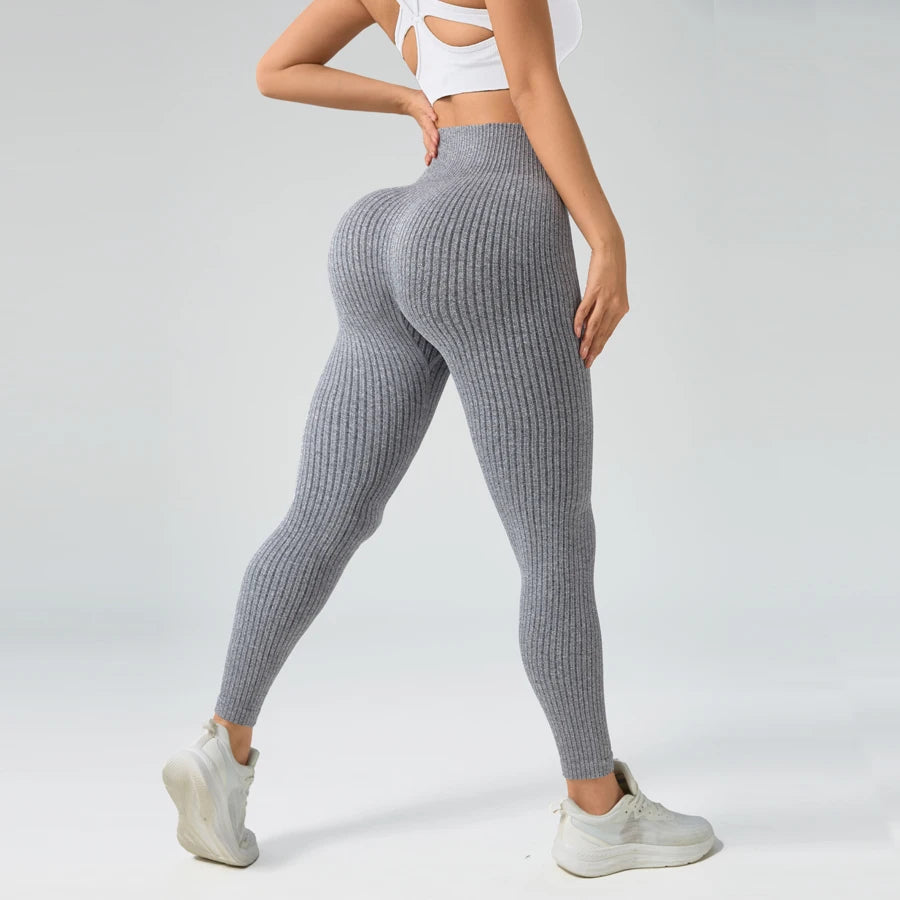 Mallas deportivas sin costuras para mujer, pantalones de yoga con control de abdomen, ropa deportiva para mujer, mallas de gimnasio, pantalones para mujer, ropa de fitness para mujer