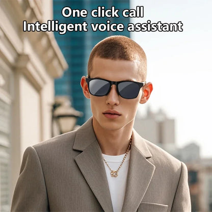 Lenovo 2026 New AI Smart Glasses 8K Touch Control Photo Video Recording Translator Voice Assistant Bluetooth Wireless Sunglasses