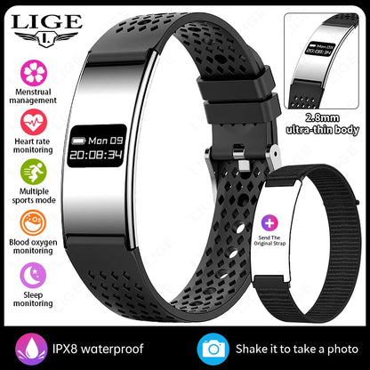 Health Smart Bracelet Ultralight Fitness Tracker Smart Wristband Heart Rate Sleep Monitor Pedometer Slim Smartwatch Android iOS