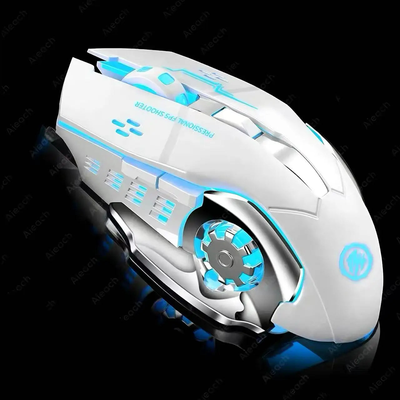 Wireless Gaming Mouse Bluetooth Dual-Mode Silent Rechargeable RGB Backlit Ergonomic Mice for Laptop PC Gamer 3 Colors Available