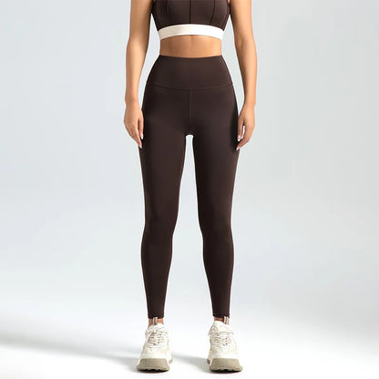 2025 New Sport Leggings for Women High Waist Yoga Leggings Soft Breathable Sports Tights Leggings Fitness Gym Elastic Pants Y2K
