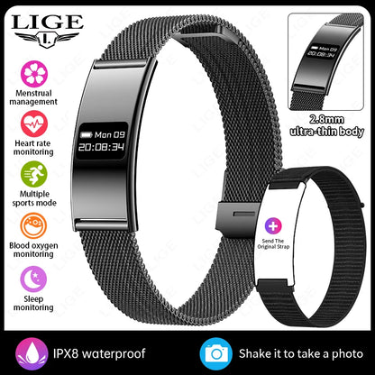 Health Smart Bracelet Ultralight Fitness Tracker Smart Wristband Heart Rate Sleep Monitor Pedometer Slim Smartwatch Android iOS