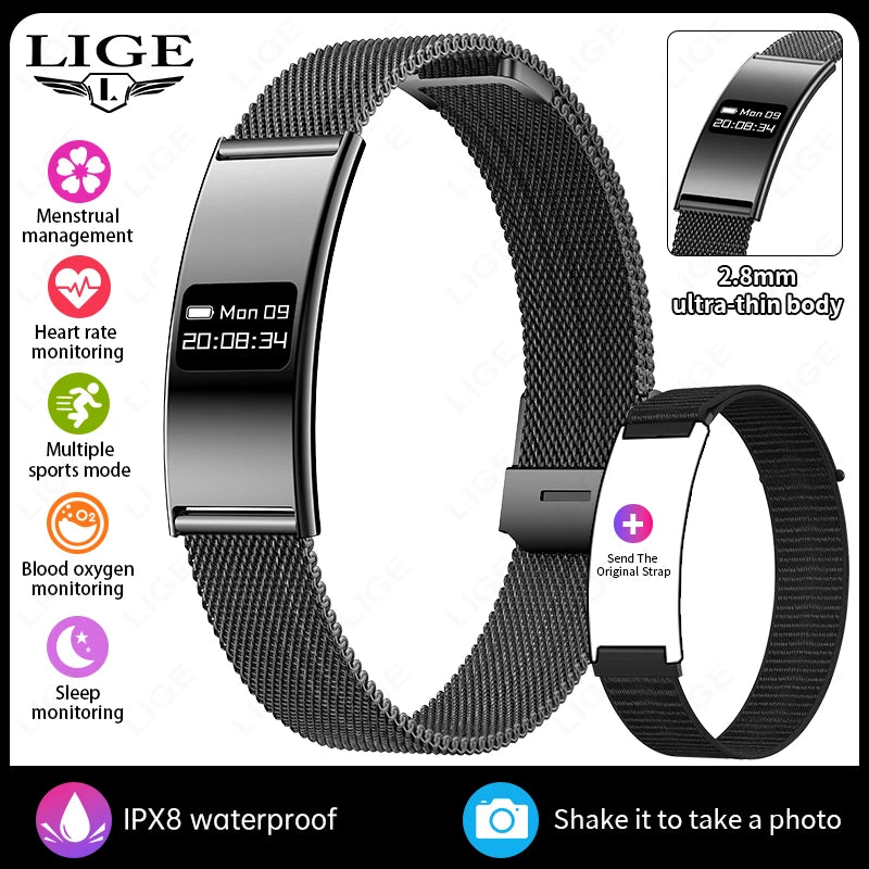 Health Smart Bracelet Ultralight Fitness Tracker Smart Wristband Heart Rate Sleep Monitor Pedometer Slim Smartwatch Android iOS