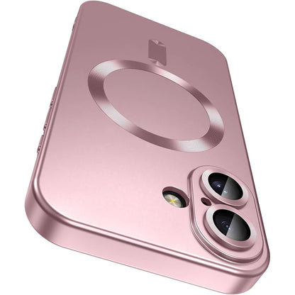 For Magsafe Magnetic Wireless Charge Phone Cases For iPhone 16 15 14 13 12 11 Pro Max Plus Case Camera Back Cover Accessories