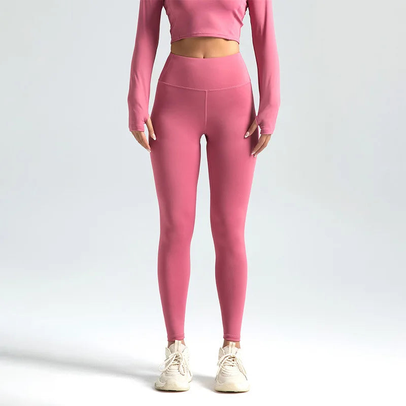 Leggings deportivos nuevos de 2025 para mujer, de cintura alta, para yoga, suaves y transpirables, mallas deportivas, leggings, fitness, gimnasio, pantalones elásticos Y2K