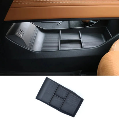 Car Storage Box For Mazda 6e EZ-6 J90A 2024~2027 Anti-dirty Armrest Center Console Boxes Wireless Charging Pads Auto Accessories