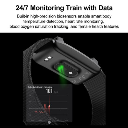 No Screen Smart Bracelet Men Women Fitness Tracker Sport Smart Watch Heart Rate Sleep Monitor 1ATM Waterproof Outdoor Smart Band