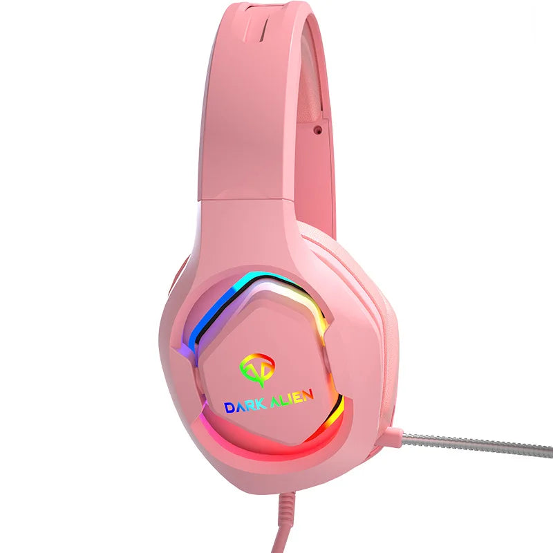 Auriculares Gaming Para PC/PS4/PS5 EKSA E1000 7.1 Surround RGB Auriculares Gaming con Cable USB y Micrófono con Cancelación de Ruido