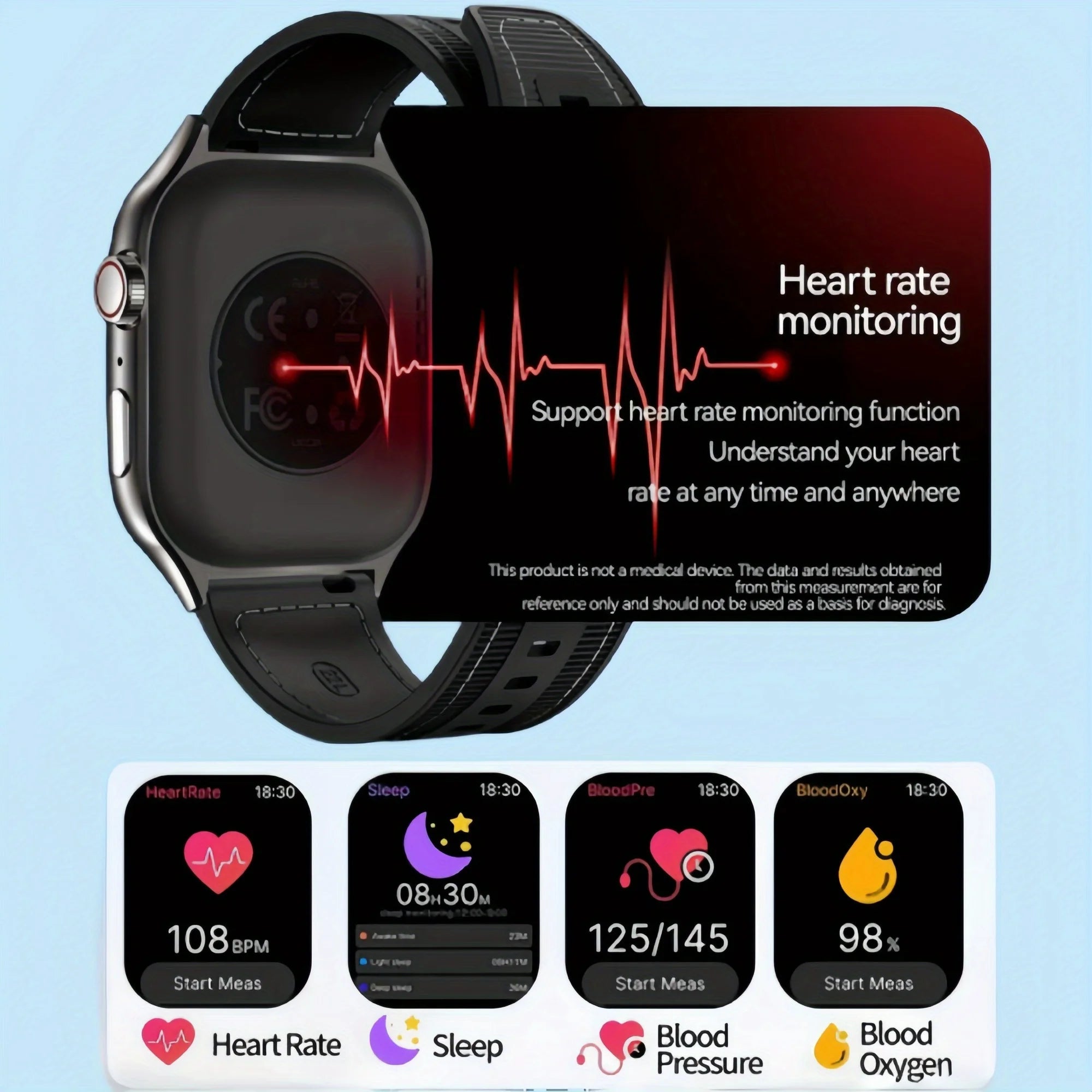 LAXASFIT Nuevo reloj inteligente delgado para hombre, pantalla AMOLED curvada de 2.01 pulgadas, llamada Bluetooth, seguimiento deportivo y de fitness, reloj inteligente para mujer