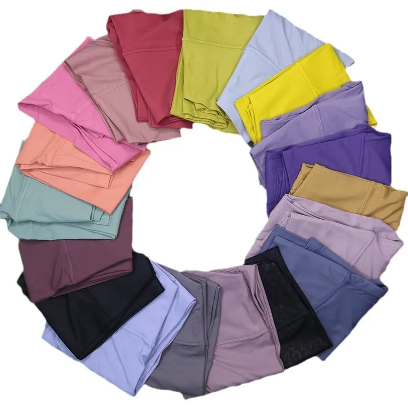 Leggings deportivos para mujer, pantalones cortos de gimnasia transpirables para correr, Fitness, Yoga, con bolsillo interior