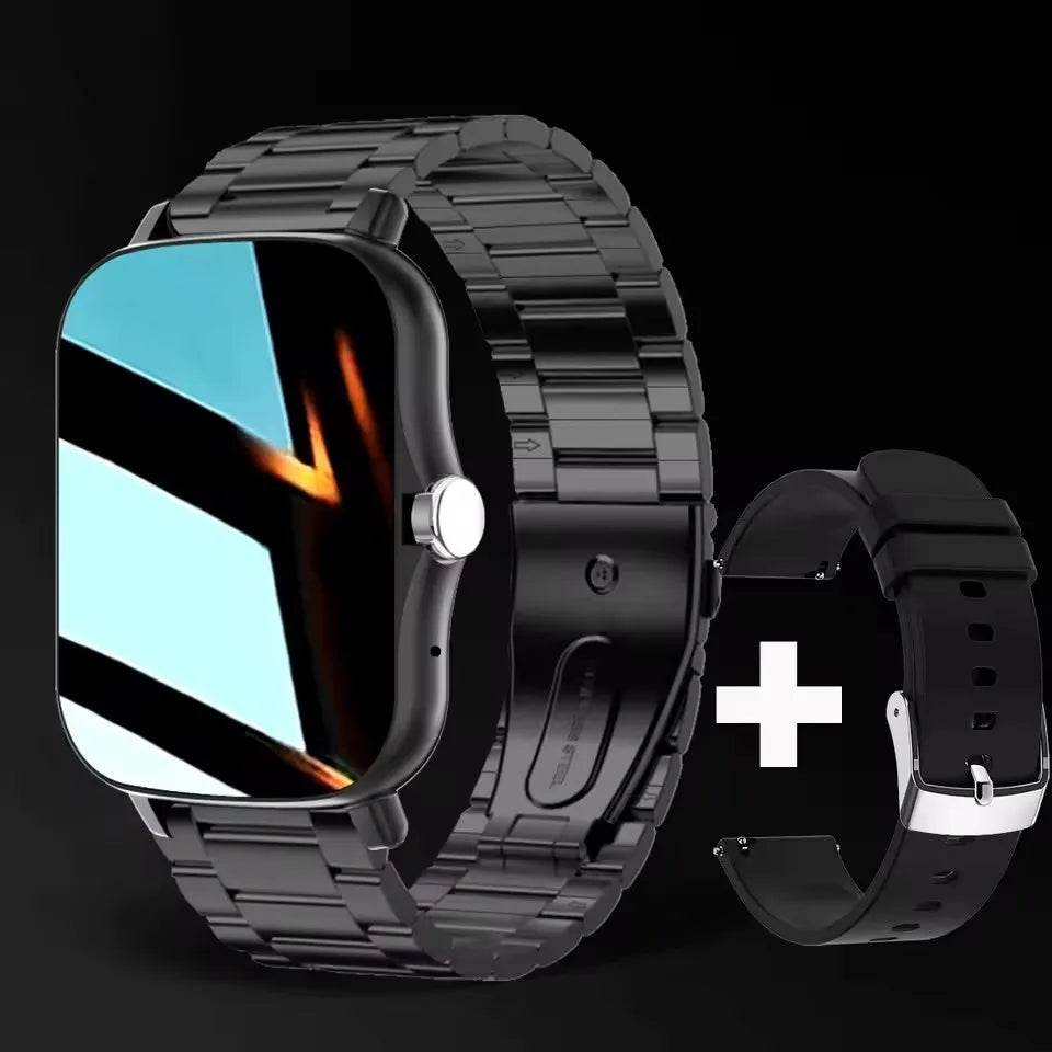 20226 Nuevo Smartwatch de 1.83 pulgadas con llamadas, notificaciones, monitoreo del sueño, seguimiento de actividad, reloj inteligente compatible con Android e iOS