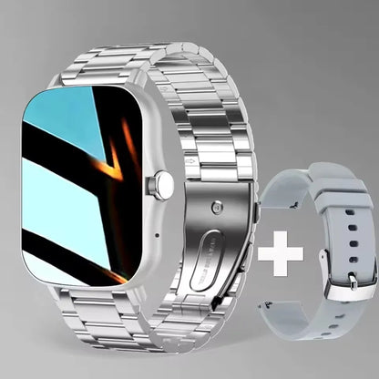 20226 Nuevo Smartwatch de 1.83 pulgadas con llamadas, notificaciones, monitoreo del sueño, seguimiento de actividad, reloj inteligente compatible con Android e iOS
