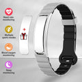 Fitness Tracker Smart Bracelet Men Activity & Sleep Heart Rate Tracker Wristband Sport Strength Training Watch for Android & IOS