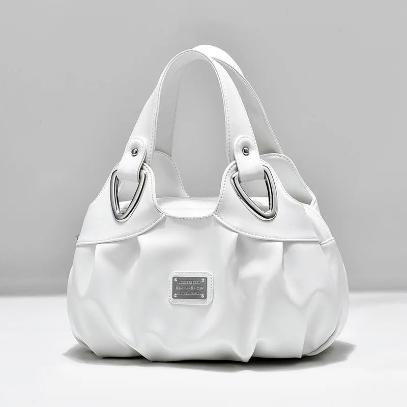 Luxury Handbag Women Printing PU Leather Handle Bag Fashion Brand Lady Tote Big Capacity Shoulder Bag Shopping Purse2024