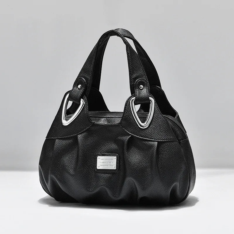 Luxury Handbag Women Printing PU Leather Handle Bag Fashion Brand Lady Tote Big Capacity Shoulder Bag Shopping Purse2024