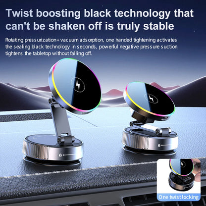 Magnetic Car Wireless Charger Universal Car Phone Holder Mount Fast Charging for iPhone 15 14 13 12 Pro Max Mini Magnet Chargers